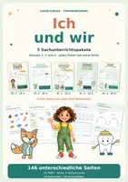 Vorschau - Arbeitsblätter - Ich und wir - fünf Sachunterrichtspakete für Klassen 1, 2 und 4 - Deckblatt
