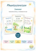 Vorschau - Lehrpläne/Lehrermaterial - Phantasiereisen Sommer | Fantasiereisen Achtsamkeit - Deckblatt