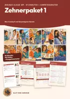 Vorschau - Stundenentwürfe - Blut und Immunsystem Biologie Klasse 8 9 | Paket 10 Unterrichtsstunden 164 Seiten mit Lösungen | Boarding Pass, Exit-Ticket, Kompetenzraster | Blut und Abwehr Zehnerpaket 1 - Deckblatt