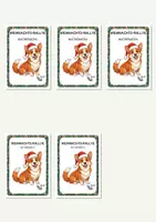 Vorschau - Stationenlernen - Weihnachts-Rallye Komplettpaket | Vorschule bis 6. Klasse | 5 Mathe-Stationenläufe - Deckblatt