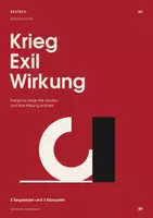 Vorschau - Stundenentwürfe - Politische Lyrik Q2: Materialpaket mit 3 Unterrichtssequenzen und 3 Klausuren zu Krieg, Exil und literarischer Wirkung - Deckblatt