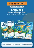 Vorschau - Arbeitsblätter - Treibhauseffekt, Komplettpaket Erdkunde, Klasse 9-10 - Deckblatt