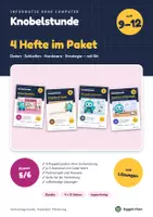 Vorschau - Stationenlernen - Informatik ohne Computer Klasse 5/6: Vertretungsstunden Bundle 3 - Deckblatt