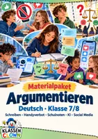 Vorschau - Arbeitsblätter - Argumentieren Klasse 7 8 - Deckblatt