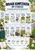 Vorschau - Unterrichtsreihen - Biologie-Kompetenzen im Fokus – MEGA-Bundle mit 10 kompletten Unterrichtseinheiten | Forschen, Mikroskopieren, Daten auswerten, Modelle nutzen, Quellen prüfen & Bioethik - Deckblatt