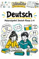 Vorschau - Stundenentwürfe - Deutsch Klasse 3-4 Teil 2 Materialpaket - Deckblatt