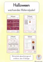 Vorschau - Spiele - Halloween - wachsendes Materialpaket - Deckblatt