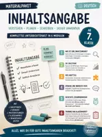 Vorschau - Stundenentwürfe - Inhaltsangabe Klasse 7/8 – komplette Unterrichtsreihe „Auf den Punkt“: 6 Module von den Merkmalen bis zur Klassenarbeit - Deckblatt