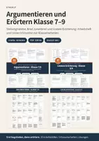 Vorschau - Unterrichtsreihen - Argumentieren und Erörtern Klasse 7–9 – Stellungnahme, lineare Erörterung: Paket - Deckblatt