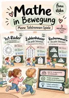 Vorschau - Spiele - Mathe in Bewegung - Bewegungsspiele für den Matheunterricht - Deckblatt