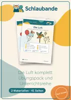 Vorschau - Stundenentwürfe - Die Luft komplett: Übungspack und Unterrichtsreihe - Deckblatt