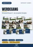 Vorschau - Präsentationen/Tafelbilder - Wirtschaft Klasse 9 – Komplettpaket Werdegang: 4 Lernhefte, 4 Foliensätze, Tests und Klassenarbeiten - Deckblatt