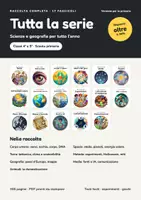 anteprima - Esercizi - Serie «Alla scoperta» per la primaria – Raccolta completa: 17 fascicoli di scienze e geografia (4ª-5ª) - Pagina di copertina