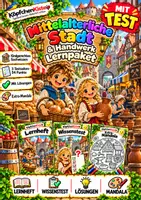 Vorschau - Test - Materialpaket: Mittelalterliche Stadt & Handwerk – Zeitreise Sachunterricht - Deckblatt