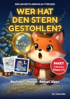 Vorschau - Arbeitsblätter - Rechenmalblätter Advent Paket Klasse 1–4 - Deckblatt