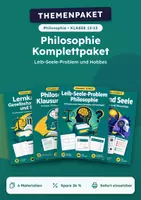 Vorschau - Arbeitsblätter - Leib-Seele-Problem, Komplettpaket Philosophie, Klasse 12-13 - Deckblatt