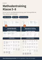 Vorschau - Arbeitsblätter - Methodentraining Klasse 5–8 – Lernen lernen und Operatoren: 2 Hefte im Paket - Deckblatt