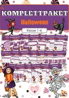 Vorschau - Arbeitsblätter - Komplettpaket | Halloween | Klasse 1-4 | Deutsch - Deckblatt