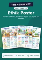 Vorschau - Poster - Familie und Rollen, Poster-Set Ethik, Klasse 5-6 - Deckblatt