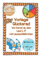 Vorschau - Mal- und Bastelvorlagen - Materialpaket Glücksrad Laute - Seite 1