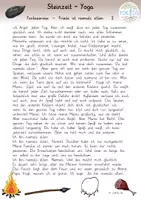 Vorschau - Mal- und Bastelvorlagen - Materialpaket Steinzeit Yoga Meditation Fantasiereise - Seite 2