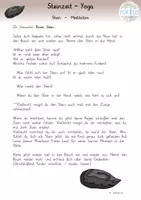 Vorschau - Text - Steinzeit Meditation mit einem Stein - Seite 1