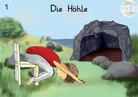 Vorschau - Bildkarten - Steinzeit Yogagedicht mit Bildkarten - Seite 3