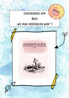 Vorschau - Unterrichtsreihen - Lesetagebuch zum Jugendbuch "Wie man unsterblich wird" von Sally Nicholls - Seite 1