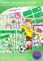 Vorschau - Spiele - Fußball WM Bildkarten - Dominos und Tafelspiele Sparpaket DaF & DaZ #WMFieberImUnterricht - Seite 2