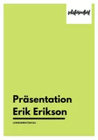 Vorschau - Unterrichtsreihen - Präsentation: Erik Erikson mit Theorien & Modellen - Lehrermaterial - Deckblatt