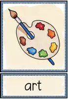 Vorschau - Bildkarten - School Subjects – Schulfächer Englisch | Bild- & Wortkarten / Flashcards - Seite 3