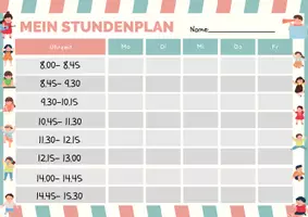 Vorschau - Anderer Materialtyp - Stundenplan - Seite 3