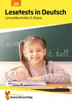 Vorschau - Arbeitsblätter - Lesetests in Deutsch - Lernzielkontrollen 2. Klasse - Deckblatt
