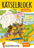 Vorschau - Arbeitsblätter - Rätselblock ab 7 Jahre, Band 2 - Deckblatt