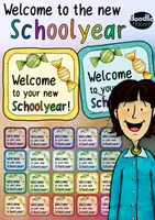 Vorschau - Anderer Materialtyp - Welcome to the new Schoolyear - Cards / Presents - Deckblatt