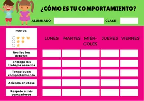 Vista previa - Decoración del aula - TABLA DE RECOMPENSA - página 3