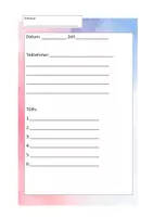 Vorschau - Lehrpläne/Lehrermaterial - Protokoll Vorlage - Seite 1