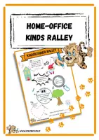 Vorschau - Arbeitsblätter - Home Office Kids Ralley - Deckblatt
