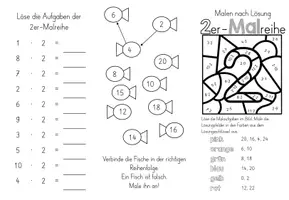 Vorschau - Unterrichtsreihen - Materialpaket Multiplikation in der Grundschule - Seite 2