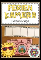 Vorschau - Stationenlernen - Ferienkamera (Kamera + Filmstreifen) - Deckblatt