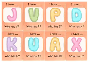 Vorschau - Spiele - Englisch - Alphabet "I have ... who has?" - Seite 3