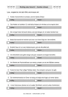 Vorschau - Arbeitsblätter - Lesequiz Santas Urlaub (Klassen 1 und 2) - Seite 3