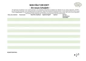 Vorschau - Spiele - Was fällt dir ein? Ein neues Schuljahr - Seite 2