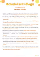 Vorschau - Spiele - Yoga-Karten Paket ,Schuleinführung' - Gedicht, Massage, Yoga-Würfel, Affirmationen - Seite 3