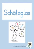 Vorschau - Poster - Schätzglas z.B. zur Zahlenraumerweiterung - Deckblatt