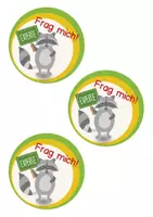 Vorschau - Bildkarten - Expertenschild Waschbär - Seite 1