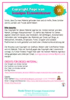 Vorschau - Arbeitsblätter - Deckblatt und Anleitung für das Zahlenheft - Seite 1