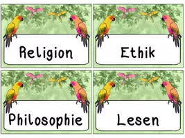Vorschau - Bildkarten - Tagestransparenz Papageienklasse #Klassentier - Seite 3