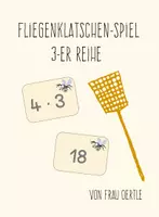 Vorschau - Spiele - Fliegenklatschen-Spiel: 3er Reihe (Einmaleins) - Deckblatt