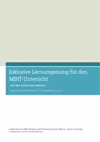 Vorschau - Arbeitsblätter - Lernumgebungen für inklusiven Unterricht: Von den Sinnen zum Messen - Deckblatt